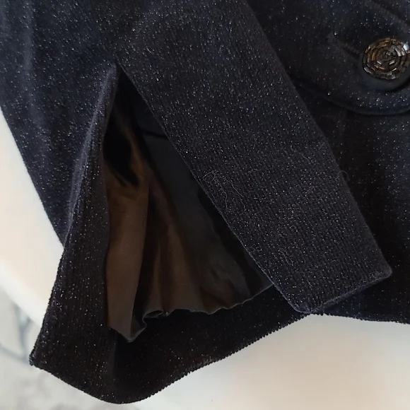 Bisou Bisou Black Sparkly Jacket - Picture 13 of 16